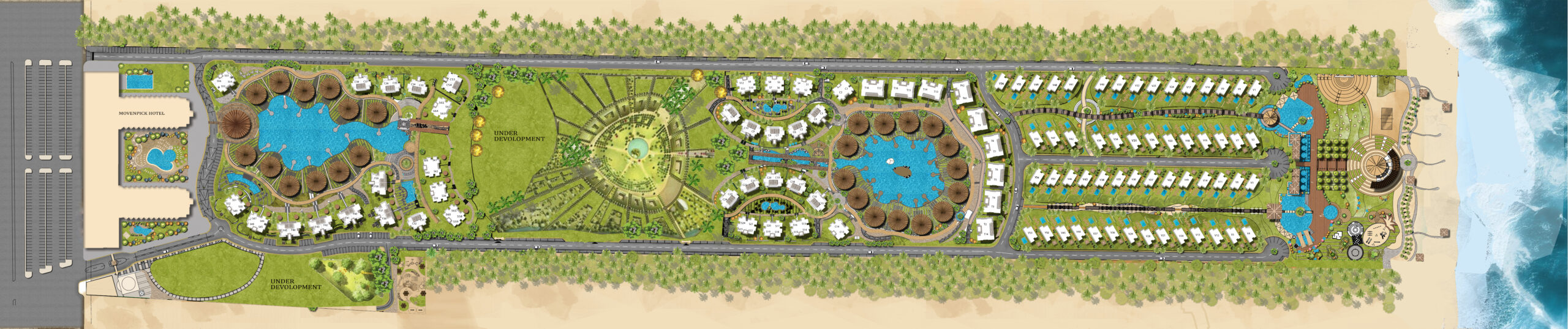 Book your chalet on the North Coast in Bungalows Resort